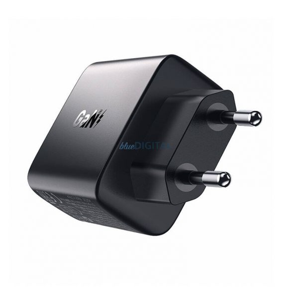 Încărcător Acefast A57 cu 2xUSB-A și 1xUSB-C conexiune 35W GaN (negru)