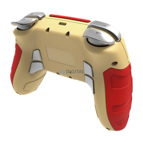 iPega PG-P4020A controler fără fir / GamePad PS4 touchpad (roșu)