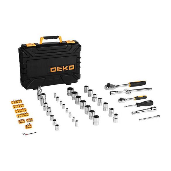 Deko Tools DKMT72 Set de scule, 72 piese