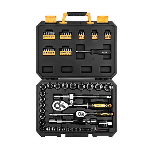 Deko Tools DKMT72 Set de scule, 72 piese