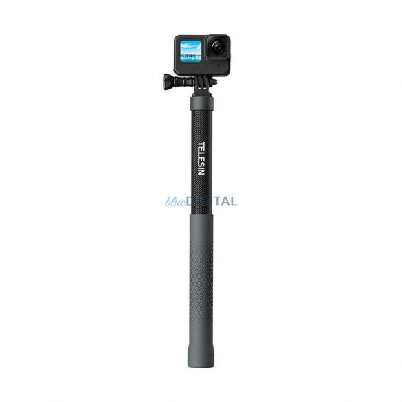 TELESIN stick selfie din carbon tubular de a doua generație de 1,2 metri GP-MNP-002