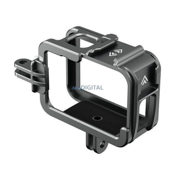 TELESIN Cușcă din aluminiu pentru GoPro Hero 12/11/10/9 + adaptor vertical