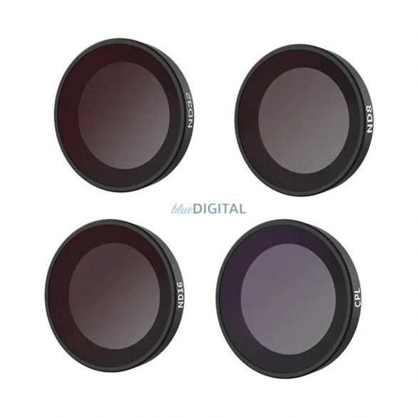 Kit de filtru pentru obiective CPL/ ND8/ ND16/ ND32 Telesin Insta360 GO3