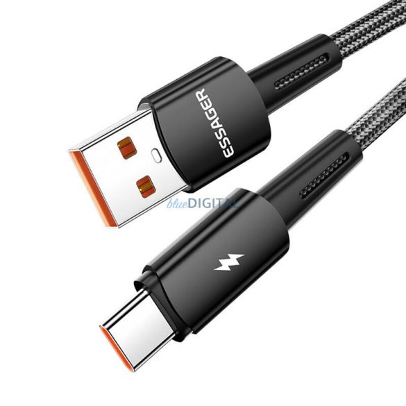 Essager USB-A - Cablu tip C 120W 2m - negru