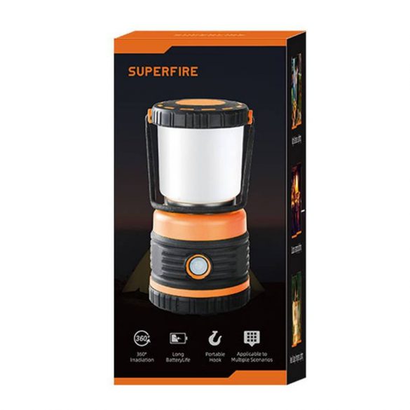 Lampa de camping Superfire T39, 12W, 850lm