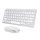 Combo mouse și tastatură Omoton KB066 30 (argintiu)