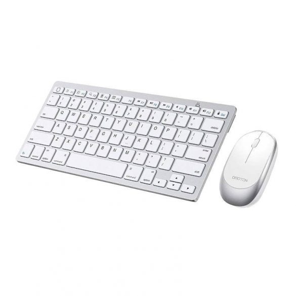 Combo mouse și tastatură Omoton KB066 30 (argintiu)