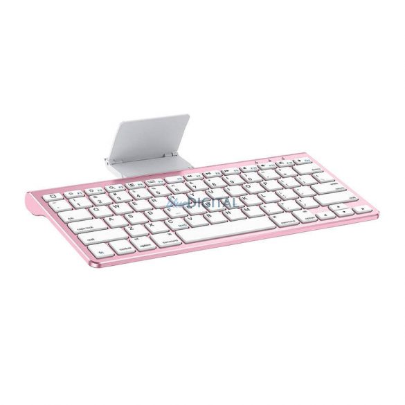 Omoton KB088 Tastatură iPad fără fir cu suport pentru tabletă (auriu roz)