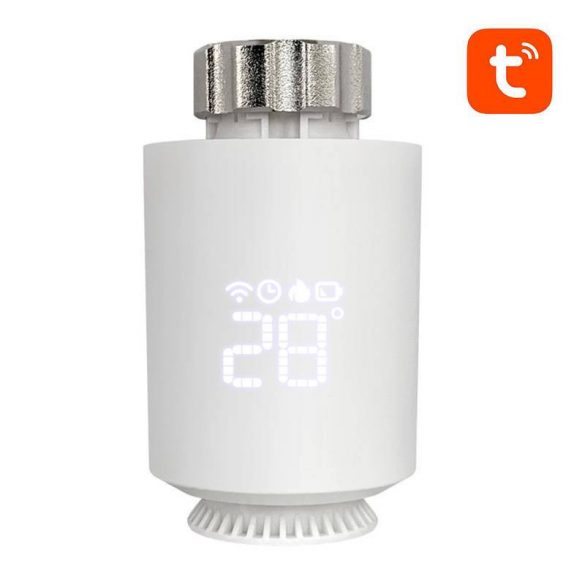 Cap termostat inteligent Avatto TRV06, Zigbee 3.0, TUYA