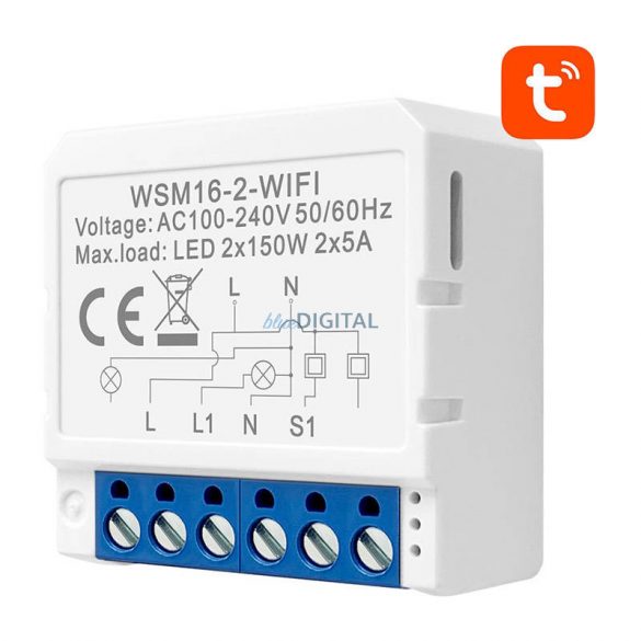 Modul comutator inteligent WiFi Avatto WSM16-W2 TUYA