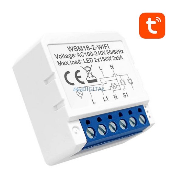 Modul comutator inteligent WiFi Avatto WSM16-W2 TUYA