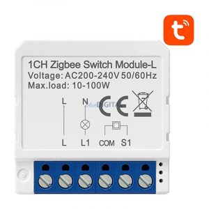 Modul comutator inteligent ZigBee Avatto LZWSM16-W1 Nu neutru TUYA