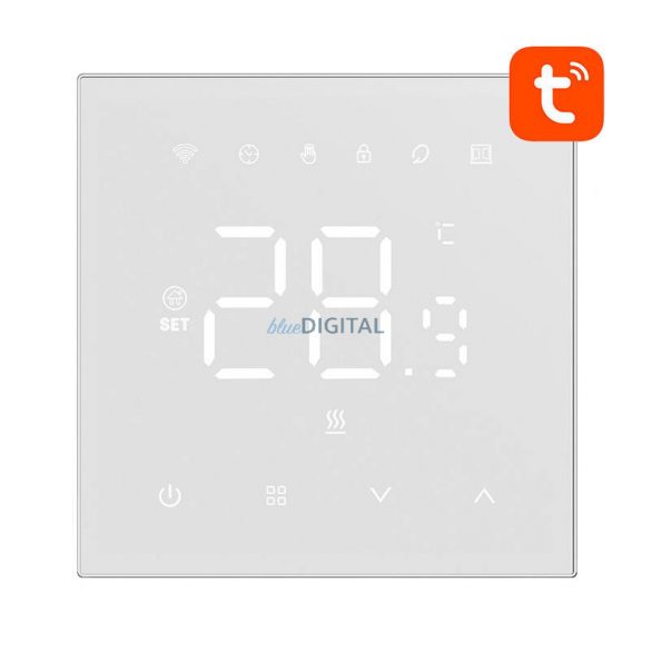 Avatto WT410-16A-W Termostat inteligent pentru incalzire electrica 16A WiFi