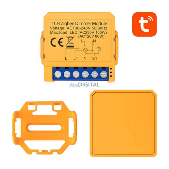 întrerupător inteligent de priză ZigBee Avatto ZDMS16-1 TUYA