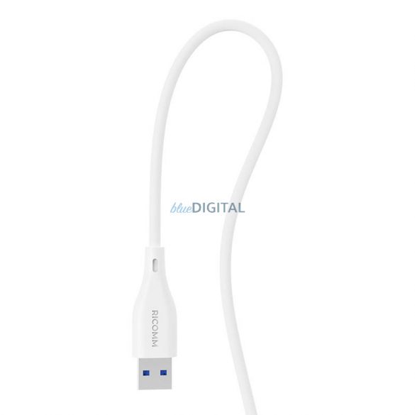 Cablu USB-A Lightning Ricomm RLS007ALW 2,1 m