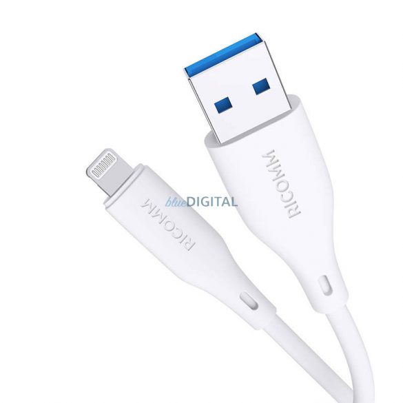 Cablu USB-A Lightning Ricomm RLS007ALW 2,1 m