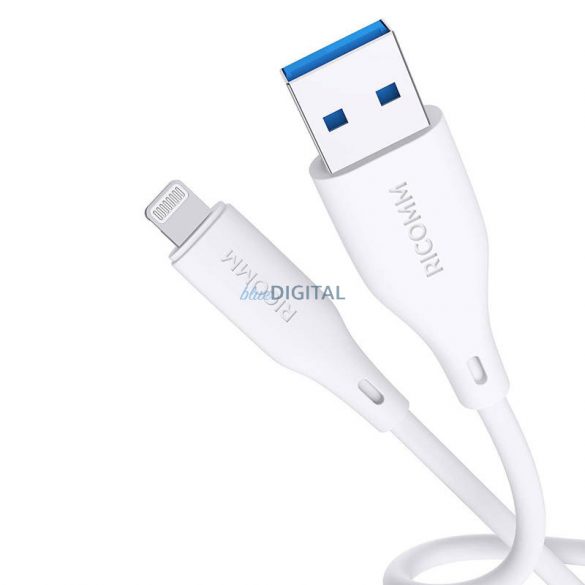 Cablu USB-A Lightning Ricomm RLS004ALW 1,2m