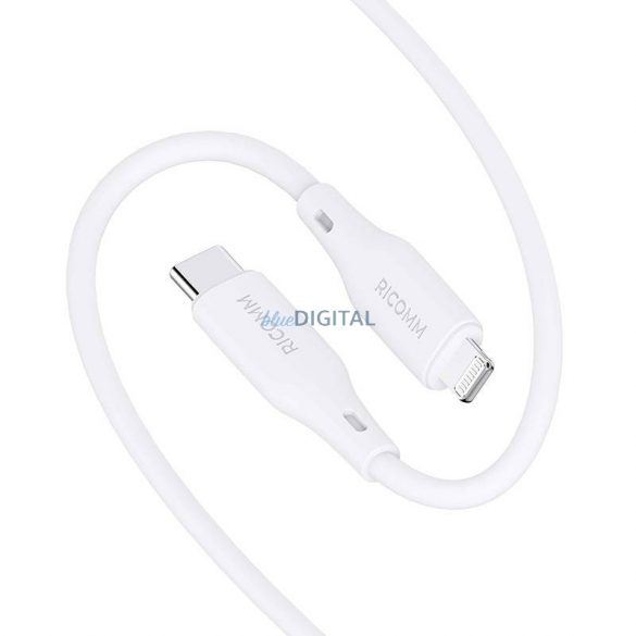 Cablu USB-C Lightning Ricomm RLS004CLW 1,2m