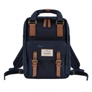 Rucsac pentru laptop Himawari 188L 14'' (albastru marin)