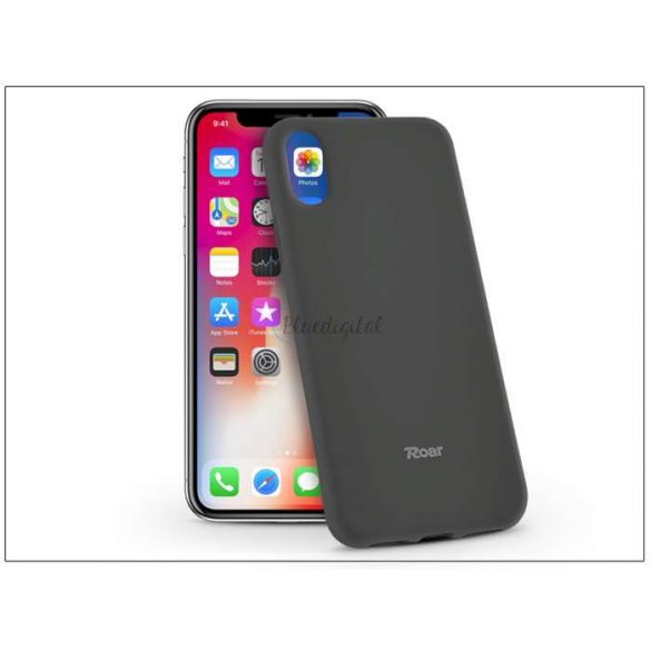 Husa din silicon Apple iPhone X - Roar All Day Full 360 - neagra