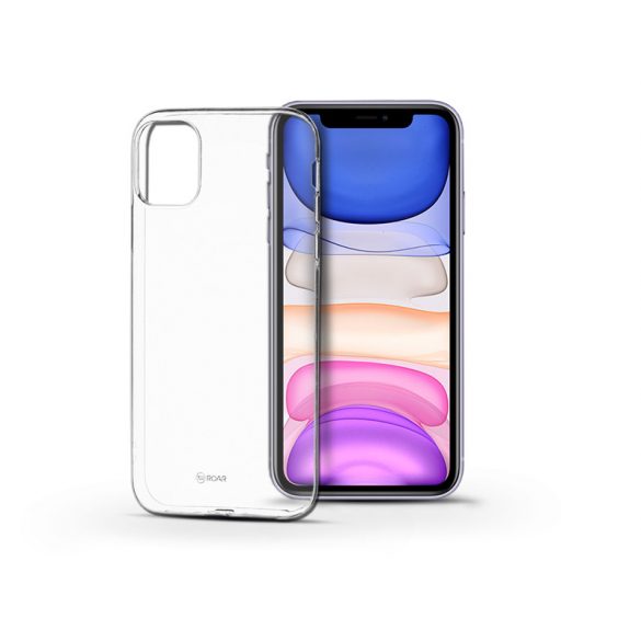 Apple iPhone 11 Silicon Husă - Roar All Day Full 360 - transparent