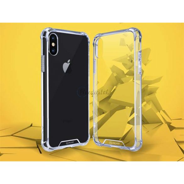 Husa spate din silicon Samsung S908B Galaxy S22 Ultra 5G - Gel Roar Armor - transparent