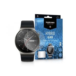 Huawei Watch GT 2 Pro Protecție de ecran din sticlă flexibilă - MyScreen protecțieHybrid sticlă - 2 buc/pachet - transparent