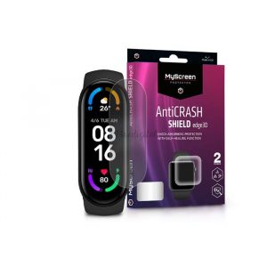 Xiaomi Mi Smart Band 5/Mi Smart Band 6 Folie protecție ecran rezistent la impact - MyScreen protecțieAntiCrash Shield Edge3D - 2 buc / pachet - transparent