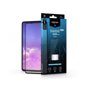 Protector de ecran din sticlă temperată Samsung G770F Galaxy S10 Lite/A915F Galaxy A91 - MyScreen Protector Diamond Glass Lite Edge2.5D Full Glue - negru