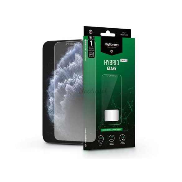 Film de protecție pentru ecran flexibil din sticlă Apple iPhone X/XS/11 Pro - MyScreen Protector Hybrid Glass Lite - transparent