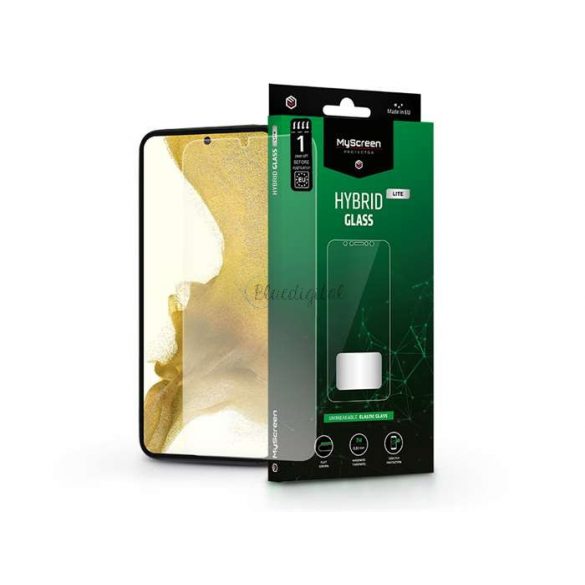 Film protector pentru ecran flexibil din sticlă Samsung S901B Galaxy S22 5G/Galaxy S23 - MyScreen Protector Hybrid Glass Lite - transparent