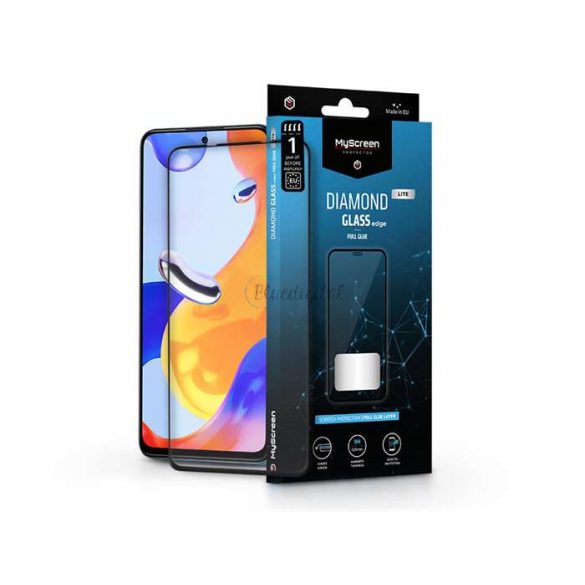 Xiaomi Redmi Note 11 Pro/Redmi Note 11 Pro+ Folie protecție ecran din Folie securizată - MyScreen protecțieDiamond sticlă Lite Edge2.5D Full Glue - Negru