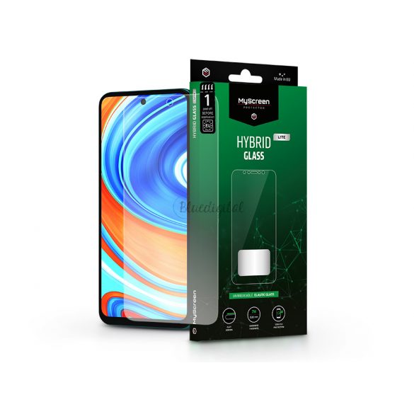 Xiaomi Redmi Note 9 Pro/Note 9S/Mi 10T Lite Folie protecție ecran din sticlă flexibilă - MyScreen protecțieHybrid sticlă Lite - Transparent