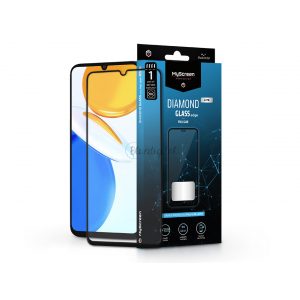 Honor X7 Folie protecție ecran din Folie securizată - MyScreen protecțieDiamond sticlă Lite Edge2.5D Full Glue - Negru