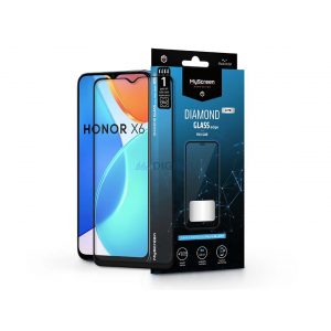 Honor X6 Folie protecție ecran din Folie securizată - MyScreen protecțieDiamond sticlă Lite Edge2.5D Full Glue - Negru