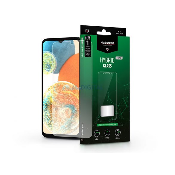 Samsung A236U Galaxy A23 5G/A23 4G/M23/M33 Folie protecție ecran din sticlă flexibilă - MyScreen protecțieHybrid sticlă Lite - transparent