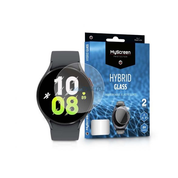 Samsung Galaxy Watch 5 (44 mm) Protecție de ecran din sticlă flexibilă - MyScreen protecțieHybrid sticlă - 2 buc/pachet - transparent