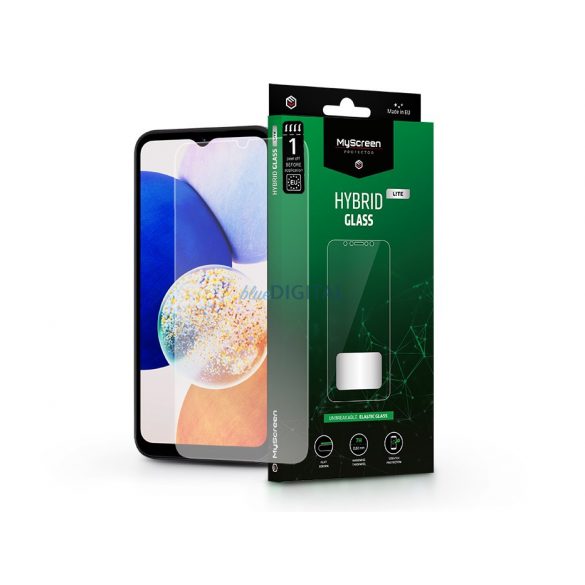 Samsung A145 Galaxy A14 4G/Galaxy A14 5G Folie protecție ecran din sticlă flexibilă - MyScreen protecțieHybrid sticlă Lite - Transparent