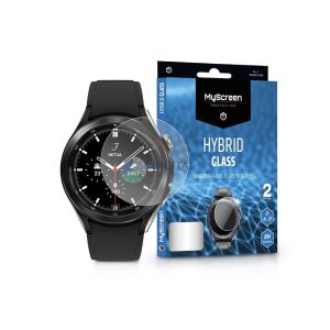 Samsung Galaxy Watch 4 Classic (42 mm) Protecție de ecran din sticlă flexibilă - MyScreen protecțieHybrid sticlă - 2 buc/pachet - transparent