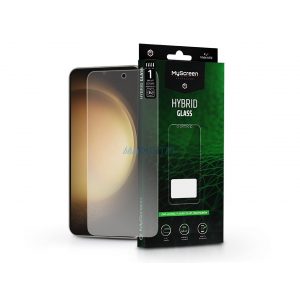 Film protector pentru ecran din sticlă flexibilă Samsung S901B Galaxy S22 5G/Galaxy S23 - MyScreen Protector Hybrid Glass Green - transparent