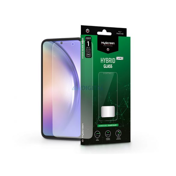 Samsung SM-A546 Galaxy A54 5G Protecție de ecran din sticlă flexibilă - MyScreen protecțieHybrid sticlă Lite - Transparent