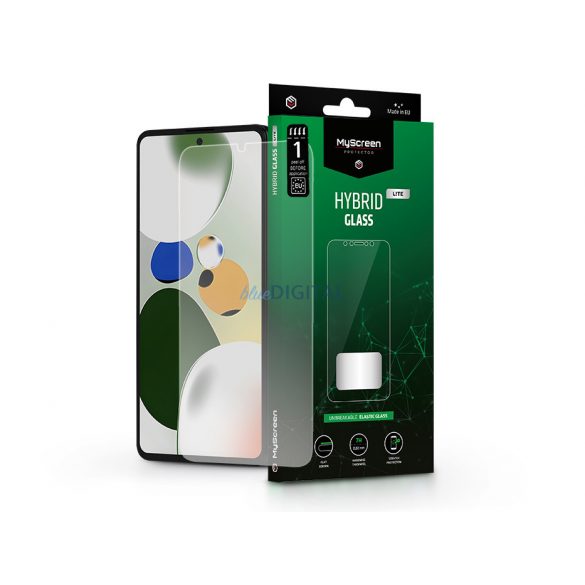 Xiaomi Poco X5 Pro 5G Folie protecție ecran din sticlă flexibilă - MyScreen protecțieHybrid sticlă Lite - Transparent