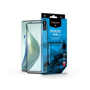 Honor Magic 5 Lite Protecție de ecran din Folie securizată pentru ecran curbat - MyScreen protecțieDiamond sticlă Edge3D - Negru