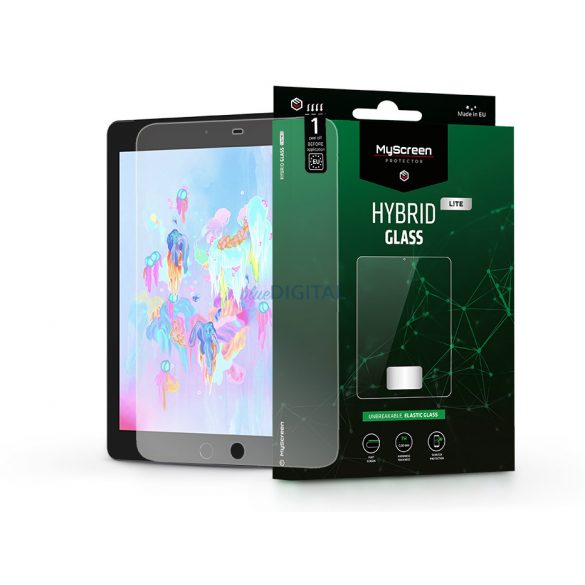 Protector de ecran flexibil din sticlă Apple iPad 9.7 (2018) - MyScreen Protector Hybrid Glass Lite - transparent