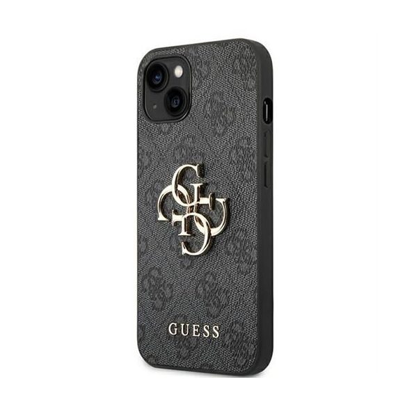 Husa GUESS pentru IPHONE 13 / 14 / 15 GUHCP14S4GMGGR (4G Big Metal Logo) gri