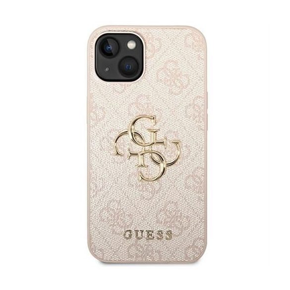 Husa GUESS pentru IPHONE 13 / 14 / 15 GUHCP14S4GMGPI (4G Big Metal Logo) roz