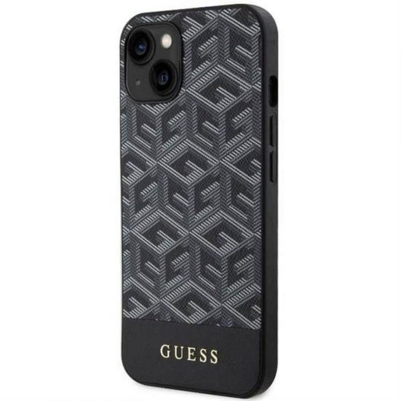 Husă originală GUESS GUHMP14SHGCFSEK pentru iPhone 14 (MAG GCUBE / maro)