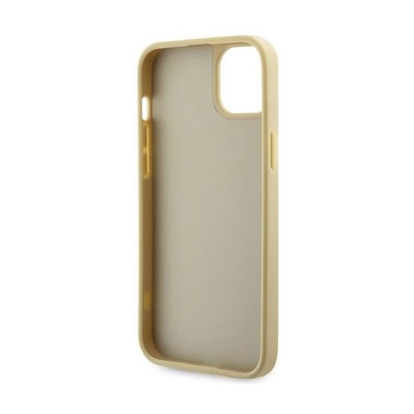 Husa GUESS pentru IPHONE 13 / 14 / 15 GUHCP14SHDGTPD (triunghi cu strass) auriu