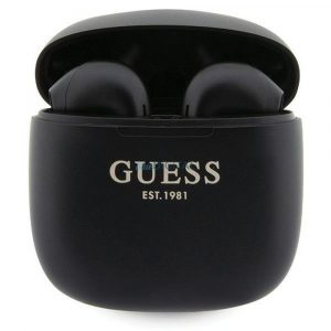 Guess GUTWST26PSK Classic EST Logo TWS căști fără fir bluetooth - negru