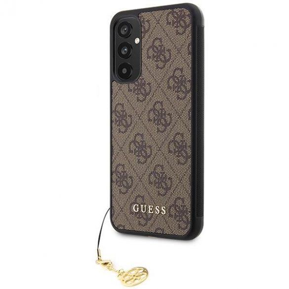 Carcasa originala GUESS GUHCSA34GF4GBR pentru Samsung A34 (4G Charms Collection / roz)